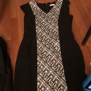 Calvin Klein Cap Sleeves Dress